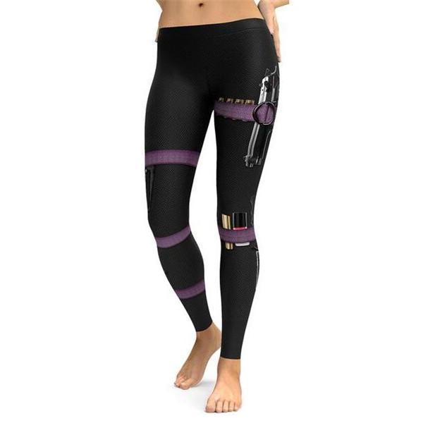 Guns & Make-up Carbon Leggings-Cloth-Beautyholic1.com-BeautyHolic1.com