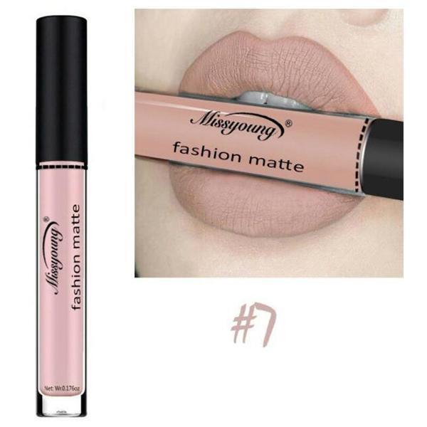 12 Colors Waterproof Matte Liquid Lipstick-Beauty-Beautyholic1.com-#7-BeautyHolic1.com