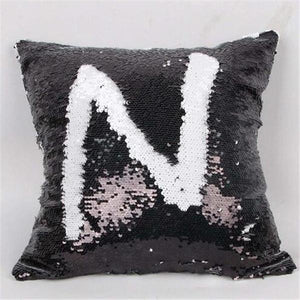 Magical Mermaid Pillow-Christmas-Prime4Choice.com-Black-Prime4Choice.com