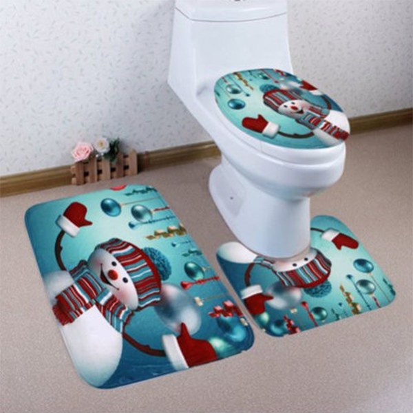 3PC Christmas Toilet Set-Bathroom Decoration-Prime4Choice.com-Prime4Choice.com