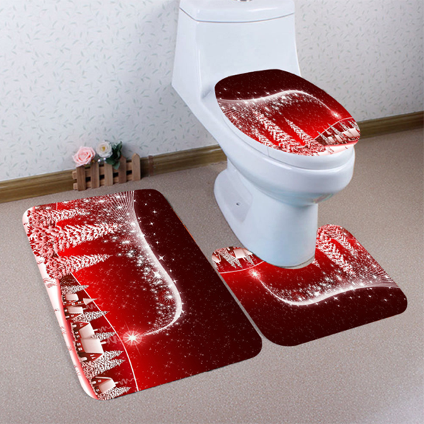 3PC Christmas Toilet Set-Bathroom Decoration-Prime4Choice.com-Prime4Choice.com