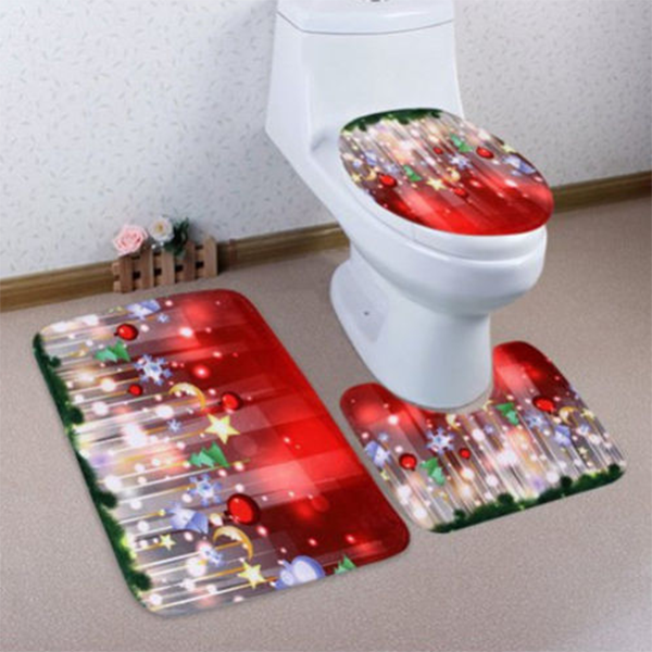 3PC Christmas Toilet Set-Bathroom Decoration-Prime4Choice.com-Prime4Choice.com