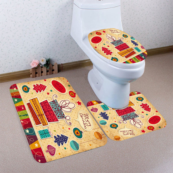 3PC Christmas Toilet Set-Bathroom Decoration-Prime4Choice.com-Prime4Choice.com