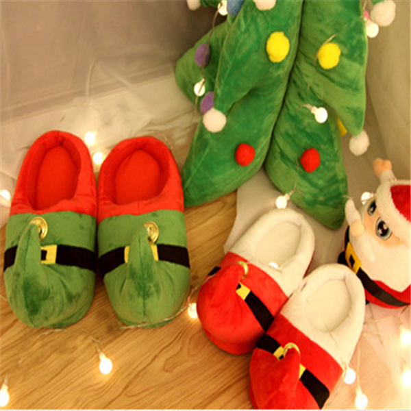 Christmas parent-child Lovers slippers cotton,autumn and winter-Home & Garden-Prime4Choice.com-Prime4Choice.com