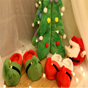 Christmas parent-child Lovers slippers cotton,autumn and winter-Home & Garden-Prime4Choice.com-Prime4Choice.com