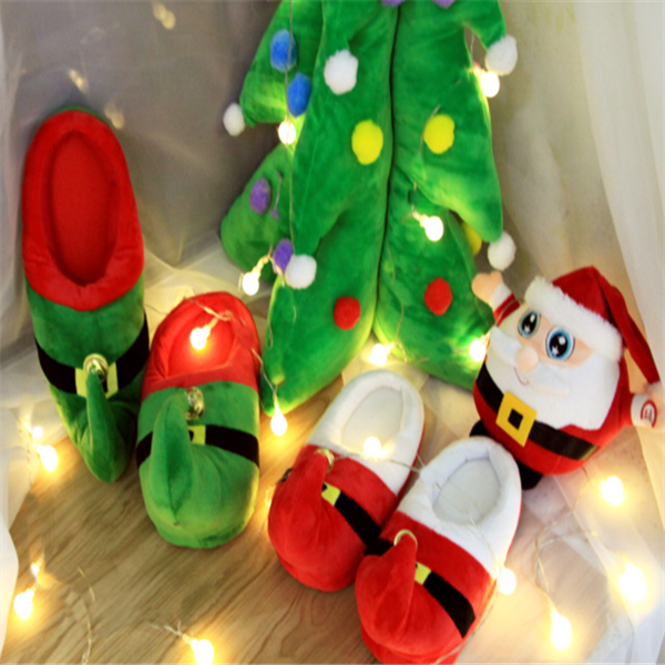 Christmas parent-child Lovers slippers cotton,autumn and winter-Home & Garden-Prime4Choice.com-Prime4Choice.com