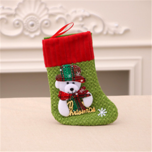 Christmas decoration Santa Claus small sock Christmas tree pendant-Home & Garden-prime4choice.com-Prime4Choice.com