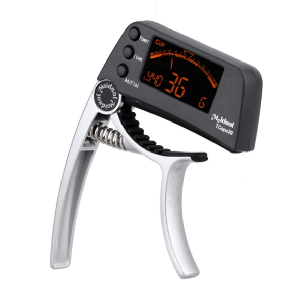 Guitar Capo with Built-in Tuner-Electronic Products-Prime4Choice.com-Sliver-Prime4Choice.com
