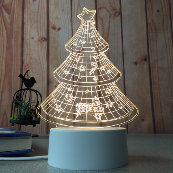 3D Optical Illusion Desk Lamp Unique Night Light for Home Decor-Home & Garden-Prime4Choice.com-US Plug-Christmas Tree-Prime4Choice.com
