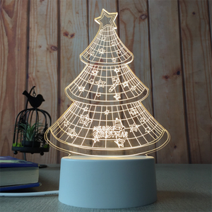 3D Optical Illusion Desk Lamp Unique Night Light for Home Decor-Home & Garden-Prime4Choice.com-US Plug-Christmas Tree-Prime4Choice.com