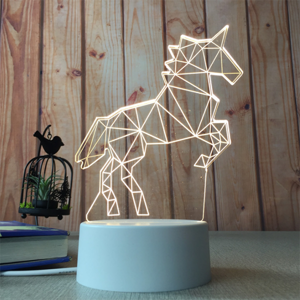 3D Optical Illusion Desk Lamp Unique Night Light for Home Decor-Home & Garden-Prime4Choice.com-US Plug-Unicorn-Prime4Choice.com