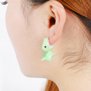 Cartoon Animal Clay Stud Earring-Beauty & Fashion-prime4choice.com-Dino-Prime4Choice.com