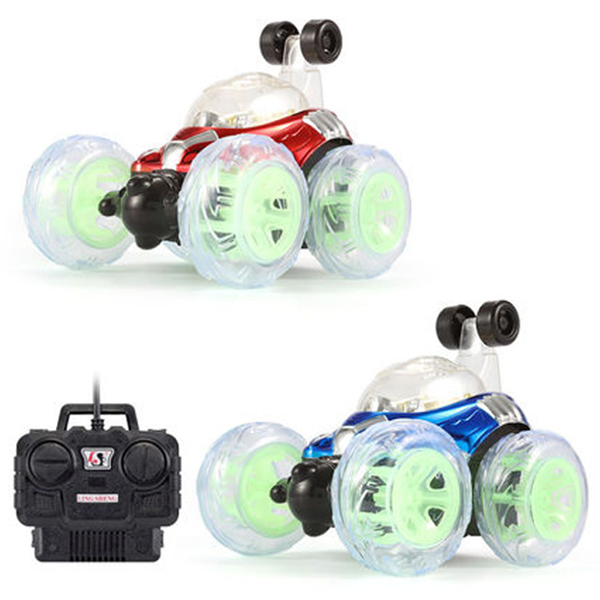 Glowing Stunt RC Car Rotate Remote-Toys-Prime4Choice.com-Prime4Choice.com