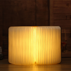 Wooden Folding LED Book Lamp-Lights-Prime4Choice.com-Prime4Choice.com