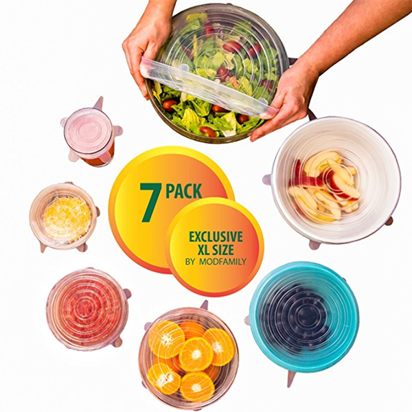 7Pcs Reusable Silicone Stretch Lids-Kitchen & Household-prime4choice.com-Prime4Choice.com