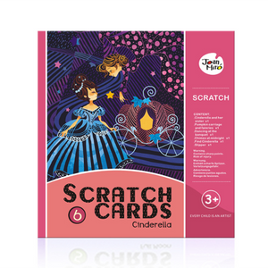 Scratch Art Paper Figure Scratch DIY Boards-Toys-Prime4Choice.com-Cinderella-Prime4Choice.com