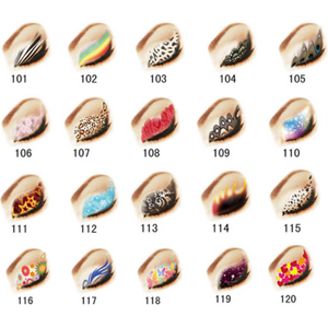 2 Pairs/set Rock Eyeshadow Tattoo Stickers-Beauty & Fashion-Prime4Choice.com-Prime4Choice.com