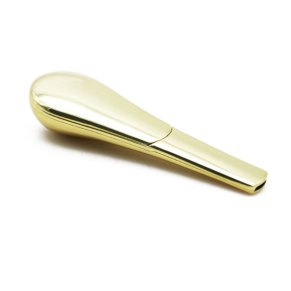 Zinc Alloy Magnetic Lid Metal Smoking Pipe-Home & Garden-Prime4Choice.com-Golden-Prime4Choice.com