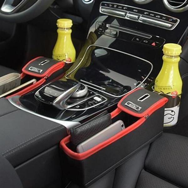 Leather Car Seat Gap Catcher-Car Accessories-Prime4Choice.com-Prime4Choice.com