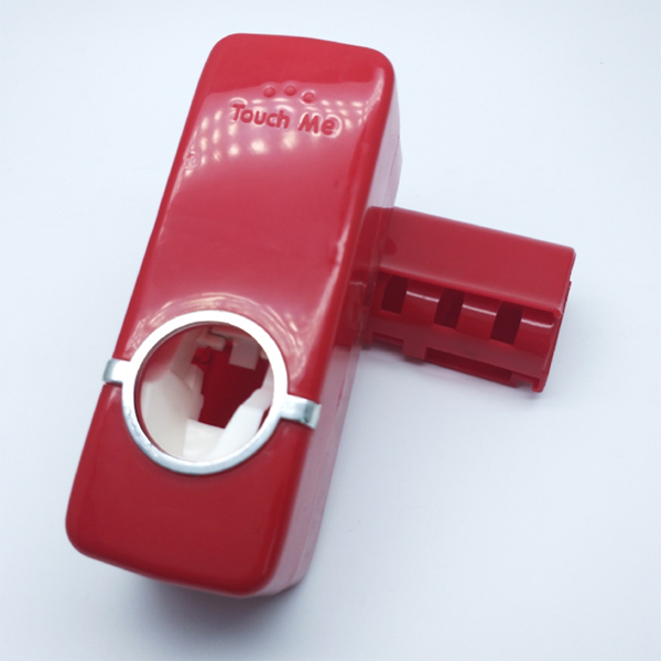 Automatic Toothpaste Dispenser & 5 Toothbrush Holder-Home & Garden-Prime4Choice.com-Red-Prime4Choice.com