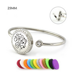 Sprout Aromatherapy Bangle Bracelet 25MM-Beauty & Fashion-Prime4Choice.com-Prime4Choice.com