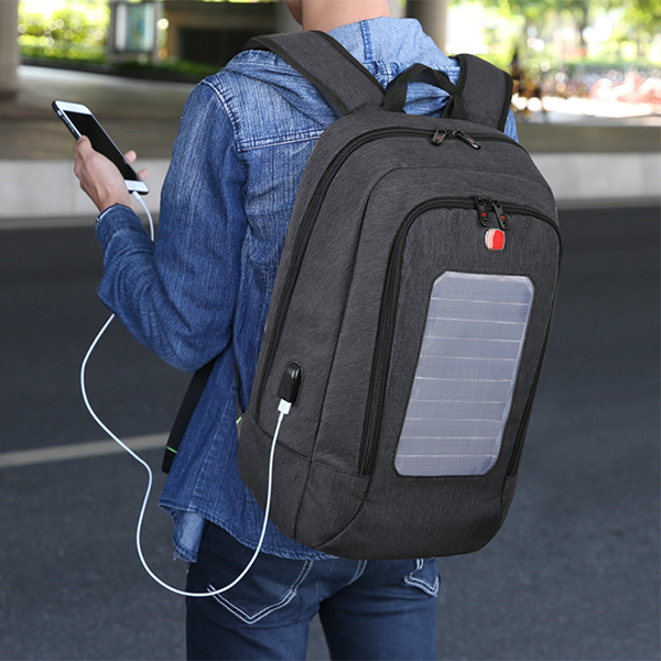 Solar Power Charger Backpack-Backpack-Prime4Choice.com-Prime4Choice.com