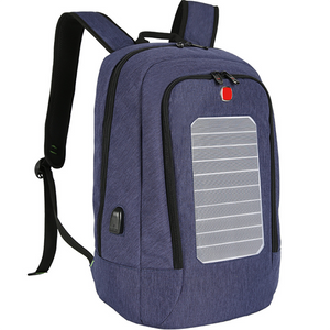 Solar Power Charger Backpack-Backpack-Prime4Choice.com-Blue-Prime4Choice.com
