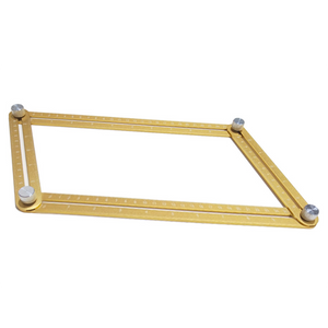 Upgraded Aluminum Multi-Angle Folding Ruler-Tools & Gadgets-Prime4Choice.com-Golden-Prime4Choice.com