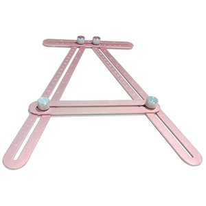 Upgraded Aluminum Multi-Angle Folding Ruler-Tools & Gadgets-Prime4Choice.com-Rose Gold-Prime4Choice.com