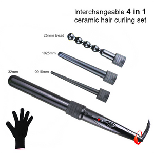 Interchangeable Ceramic Hair Curling Set-Hair tools-Prime4Choice.com-Prime4Choice.com
