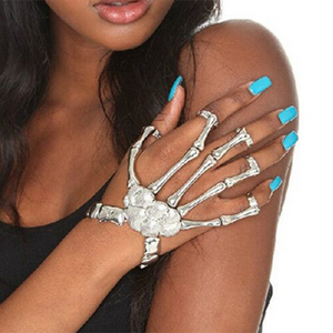 Skeleton Hand Metal Bracelet-Bracelets-prime4choice.com-Prime4Choice.com