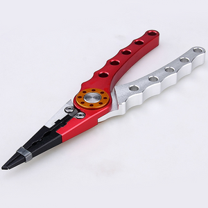 Multitool Needle Nose Aluminum Fishing Pliers-Outdoor Power Tools-Prime4Choice.com-Red Silver-Prime4Choice.com