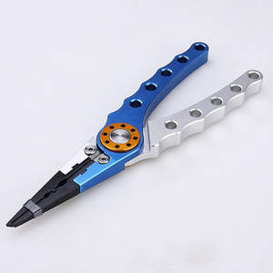 Multitool Needle Nose Aluminum Fishing Pliers-Outdoor Power Tools-Prime4Choice.com-Blue Silver-Prime4Choice.com