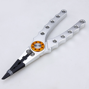 Multitool Needle Nose Aluminum Fishing Pliers-Outdoor Power Tools-Prime4Choice.com-Silver-Prime4Choice.com