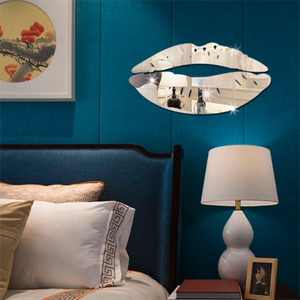 Luxury Lip Mirror Wall Posts-Home & Garden-Prime4Choice.com-Silver-Prime4Choice.com