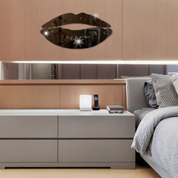 Luxury Lip Mirror Wall Posts-Home & Garden-Prime4Choice.com-Black-Prime4Choice.com