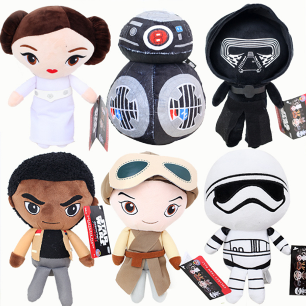 Star Wars 8 Princess Leia BB-9E Plush Doll-Baby Toys-prime4choice.com-Prime4Choice.com
