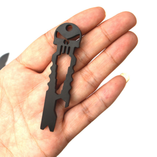 Skull Keychain Multi-Tool-Electrical & Tools-Prime4Choice.com-Black-Prime4Choice.com