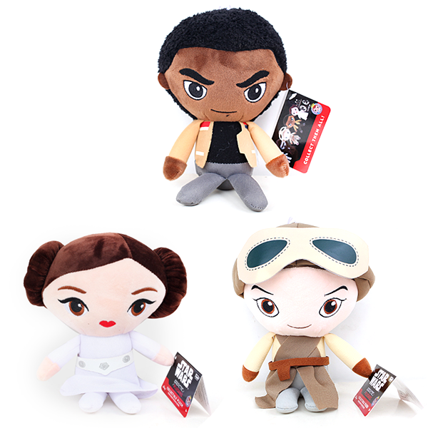 Star Wars 8 Princess Leia BB-9E Plush Doll-Baby Toys-prime4choice.com-Fionn&Rey&Princess Leia(4&5&6)-Prime4Choice.com