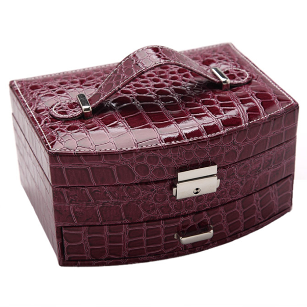 Crocodile Pattern Jewelry Box-Jewelry Box-Prime4Choice.com-Purple-Sector-Prime4Choice.com