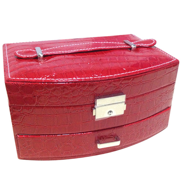 Crocodile Pattern Jewelry Box-Jewelry Box-Prime4Choice.com-Red-Sector-Prime4Choice.com