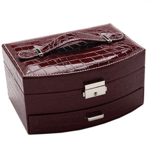 Crocodile Pattern Jewelry Box-Jewelry Box-Prime4Choice.com-Jujube-Sector-Prime4Choice.com