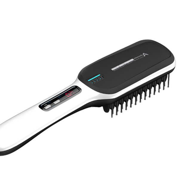 LCD Ceramic Hair Straightening Brush-Hair tools-Prime4Choice.com-Prime4Choice.com