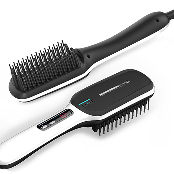 LCD Ceramic Hair Straightening Brush-Hair tools-Prime4Choice.com-Prime4Choice.com