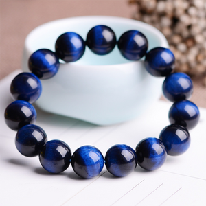 Natural Blue Tiger Eye Bracelet