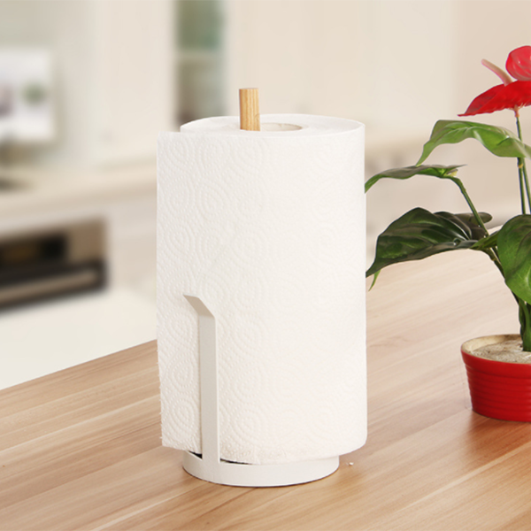 Wooden Paper Towel Holder