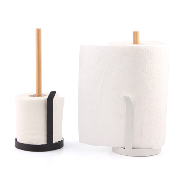 Wooden Paper Towel Holder