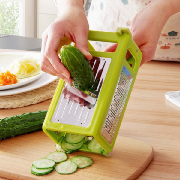 Collapsible Four-dimensional Multipurpose Chopper Slicer
