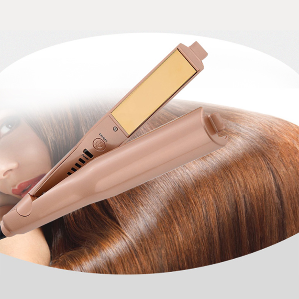 2-in-1 Twist Straightening Curling Iron
