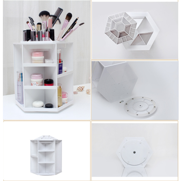 360 Rotating Makeup Organizer